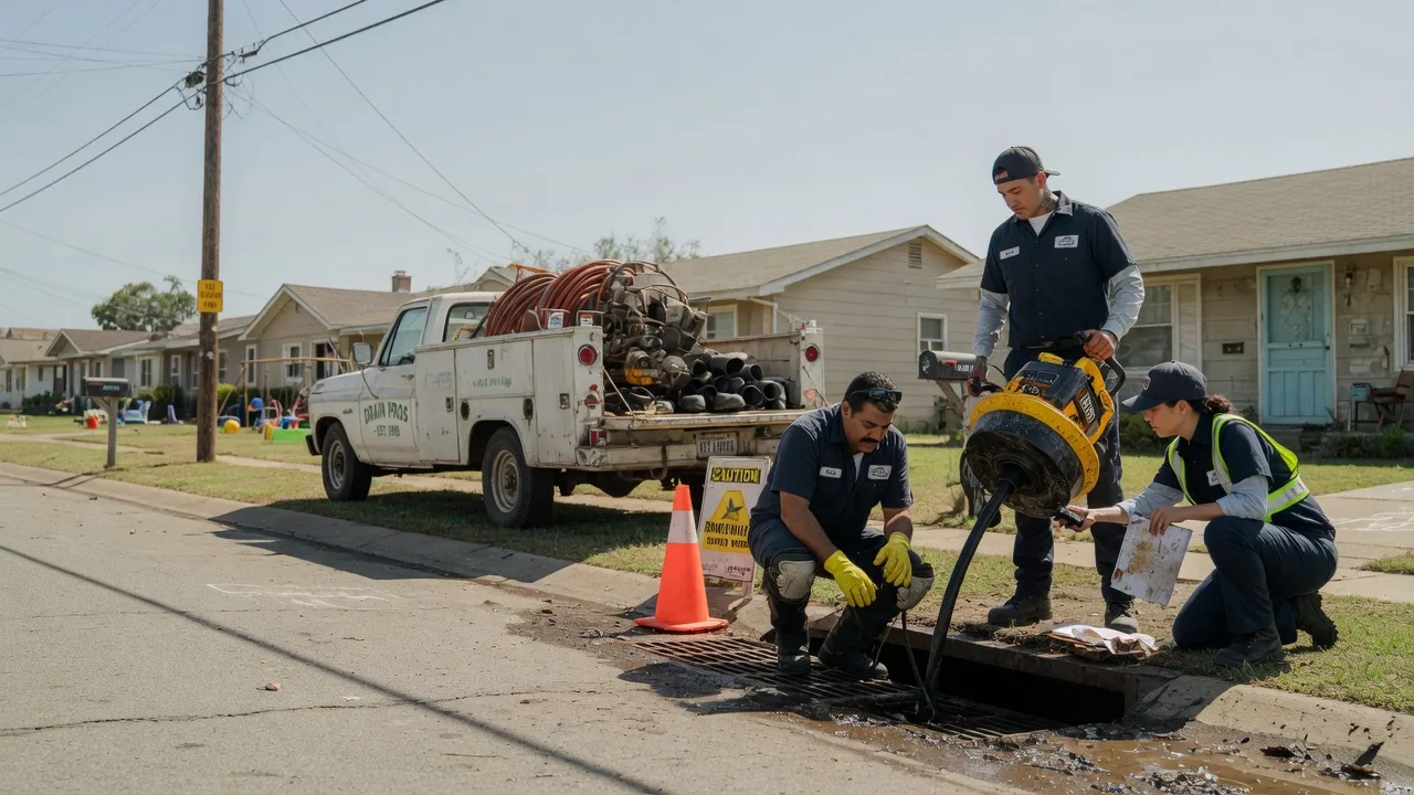 Drain Cleaning in Ludell, KS near me